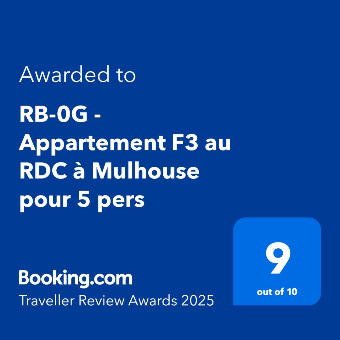 Rb-0G - Appartement F3 Au Rdc Tout Equipe Pour 1 A 5 Pers 牟罗兹 外观 照片